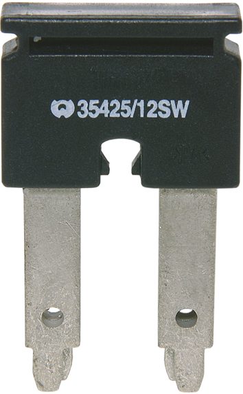 Conector transversal de 2 polos a terminales de resorte de tensión 12mm