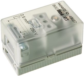 Caja de conexiones FK 3G2,5/4mm² 3P
