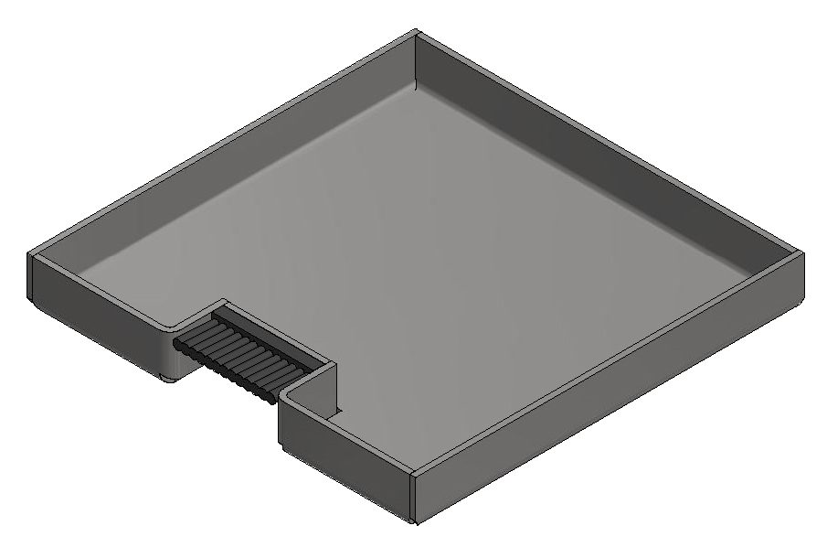 Tapa Cr con borde WAK 214 1BL Tapa Cr con borde WAK 214 1BL