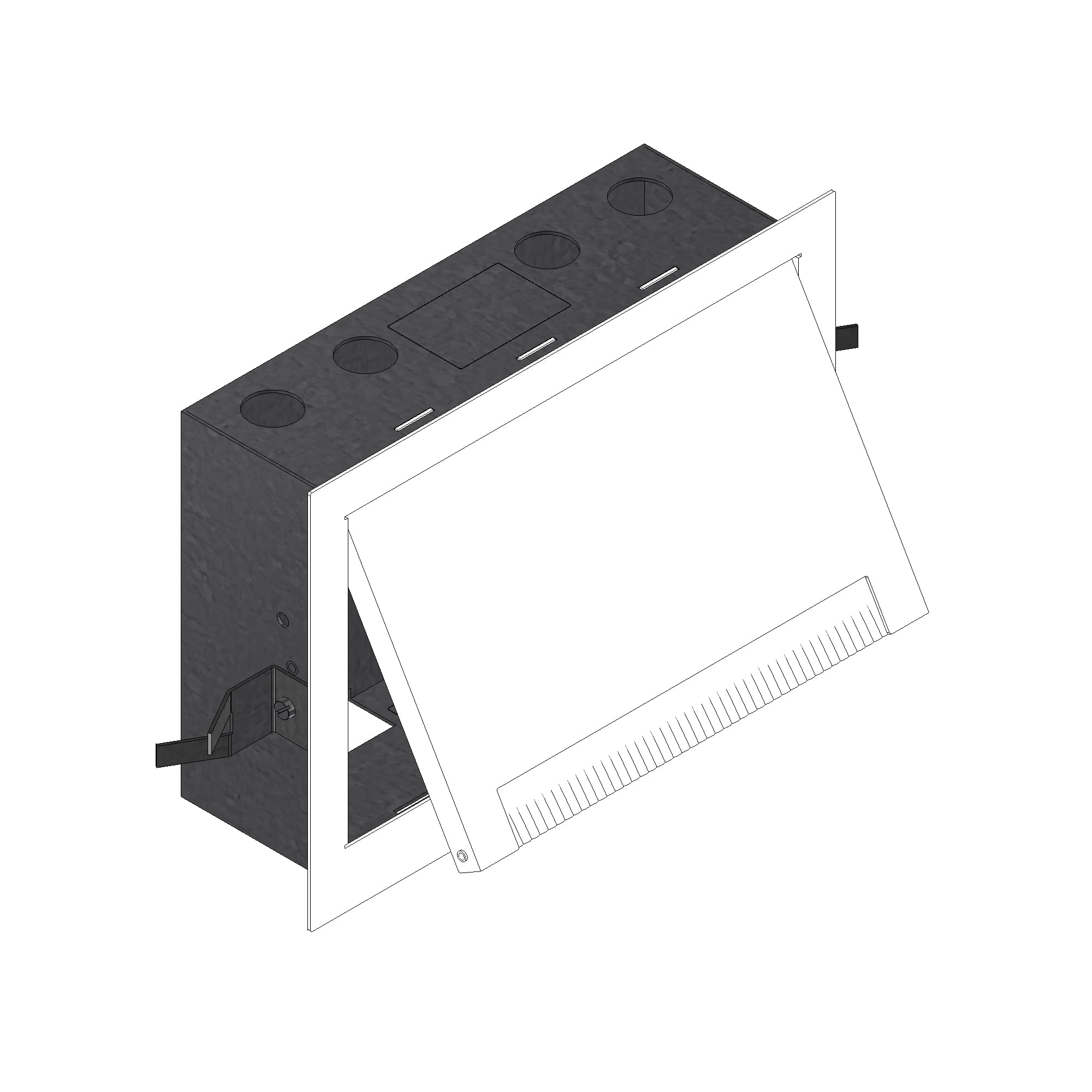 Caja de conexiones de pared 6FLF ws WAD 250x180