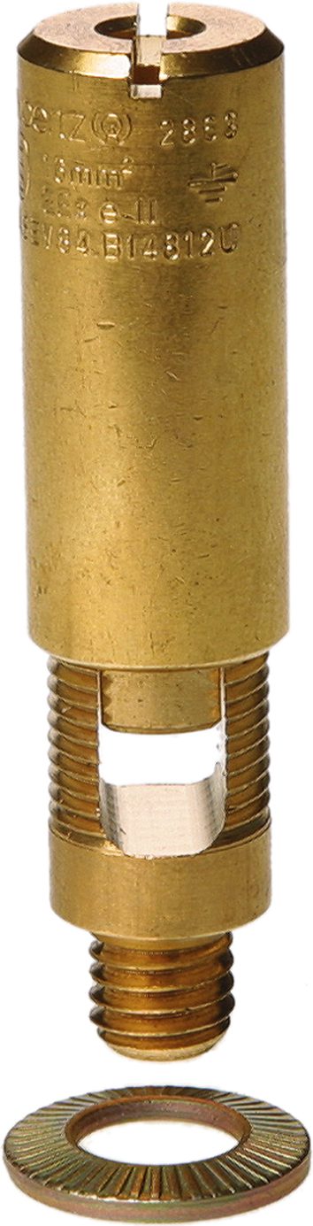 Borne de protection nue, 16mm2 M8x8mm