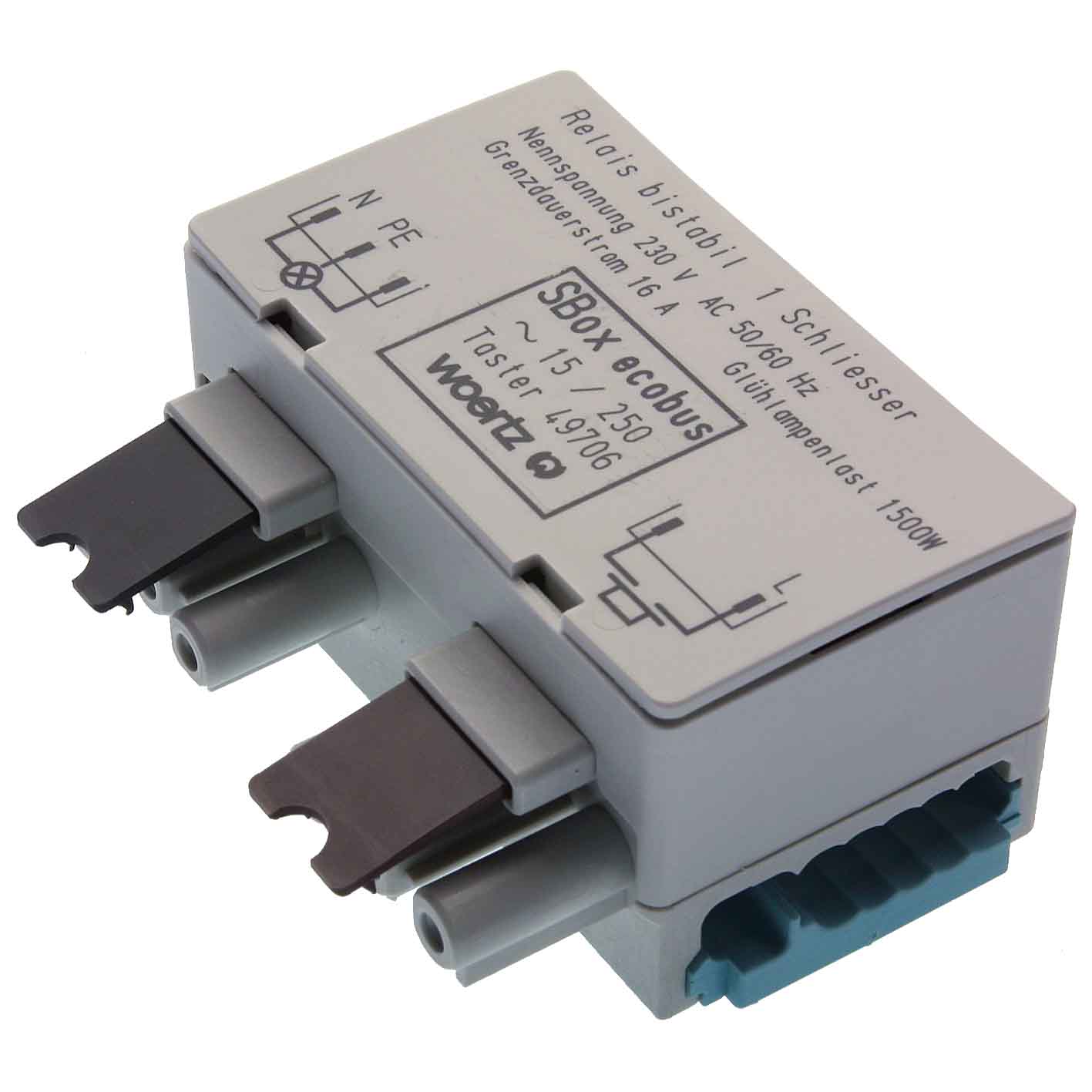 Boîtier de jonction Sbox CP power SWITCH C1+C4 Q