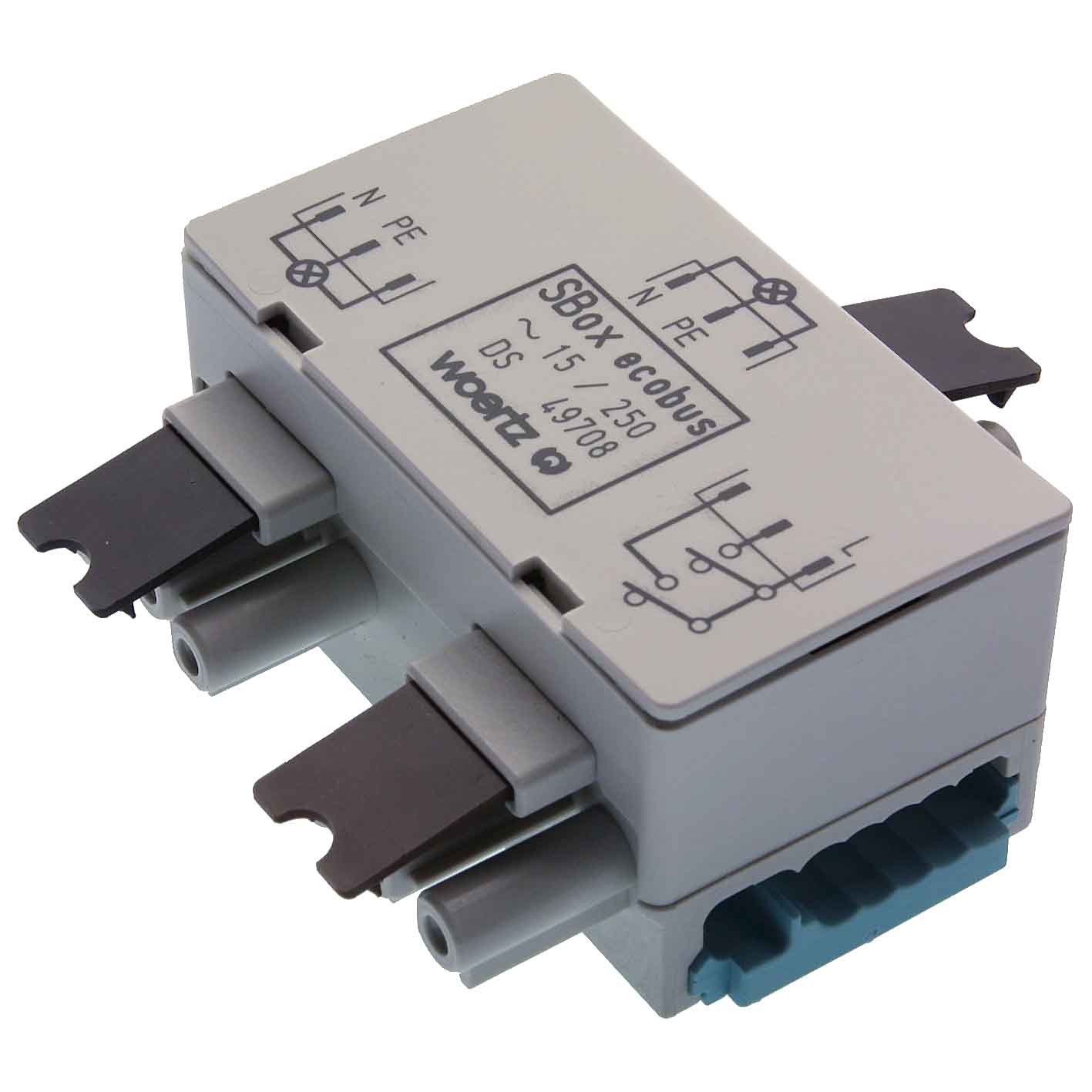 Boîtier de jonction Sbox CP power CIRCUIT C1+C4 Q