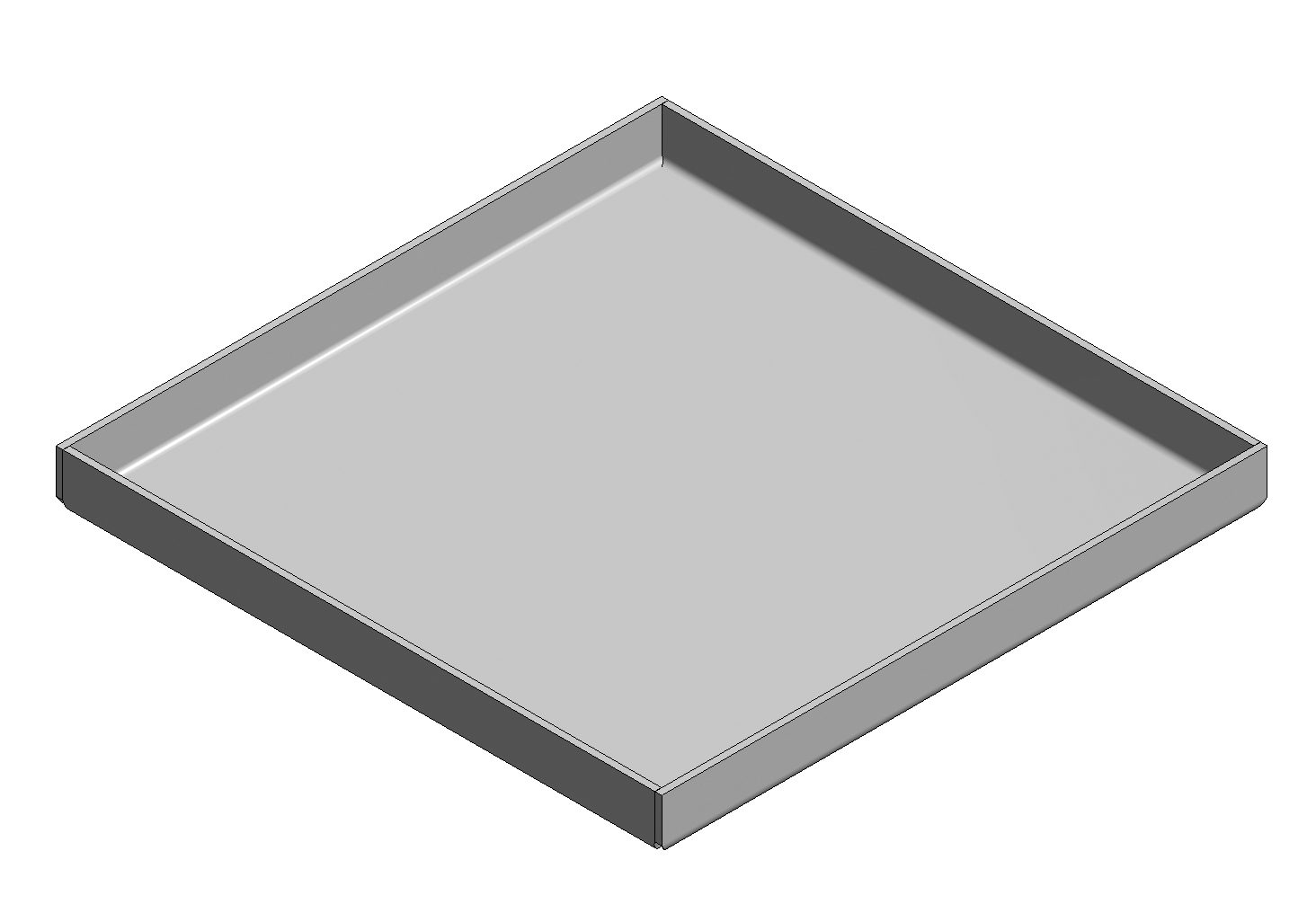 Couvercle pour ZUG22, alu Couvercle pour ZUG22, alu