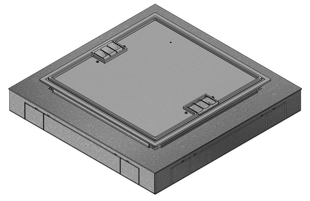 Coffret de raccordement BAK 384x384/40 Al KM Coffret de raccordement BAK 384x384/40 Al KM