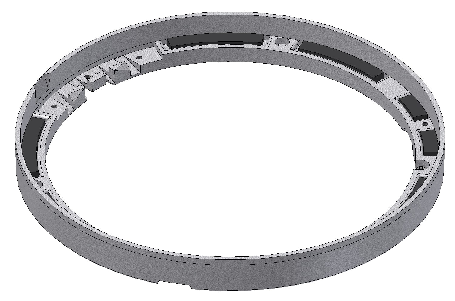 Cadre complet DAK 8841/8 TSK, alu Cadre complet DAK 8841/8 TSK, alu