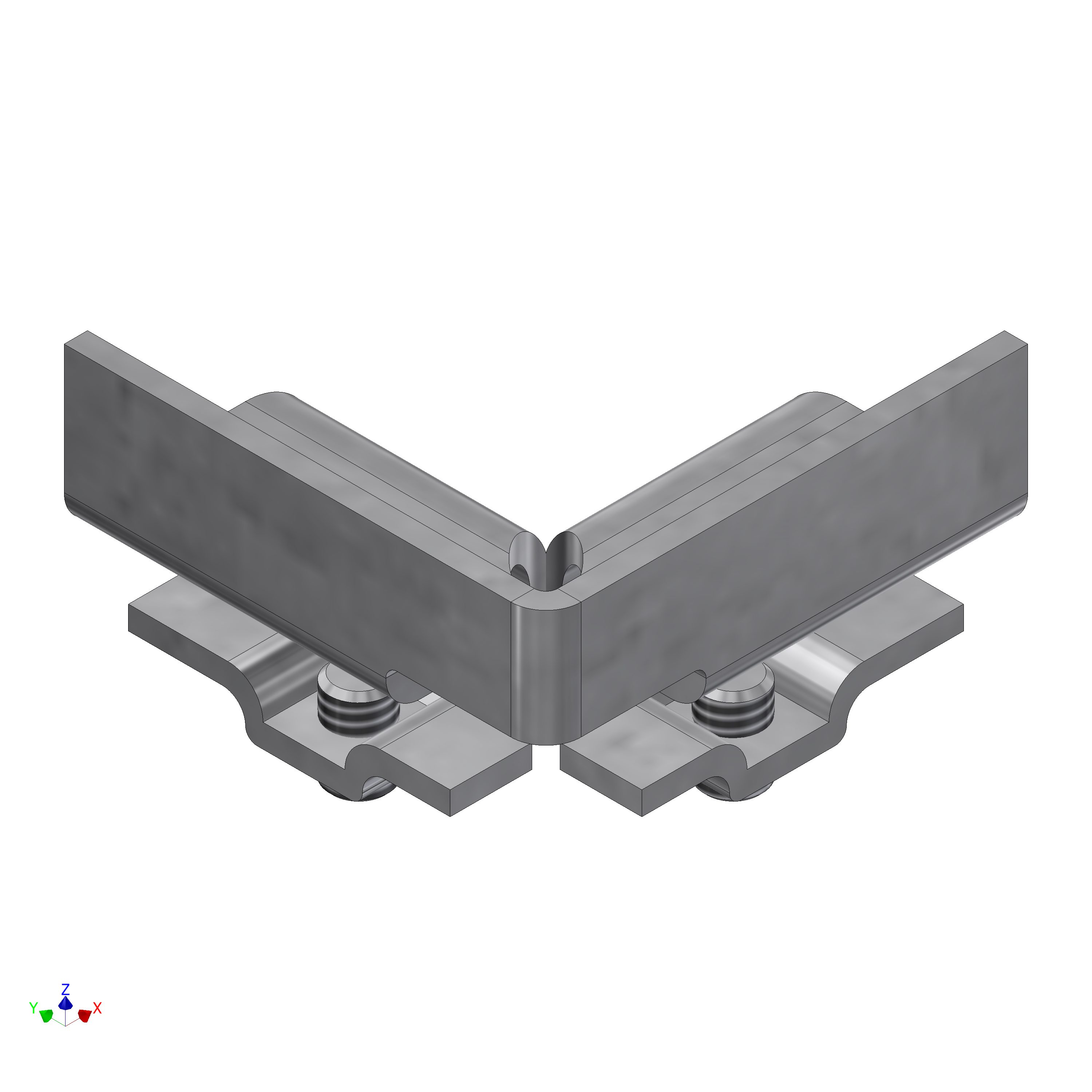 Barrette de centrage BRK AG90°