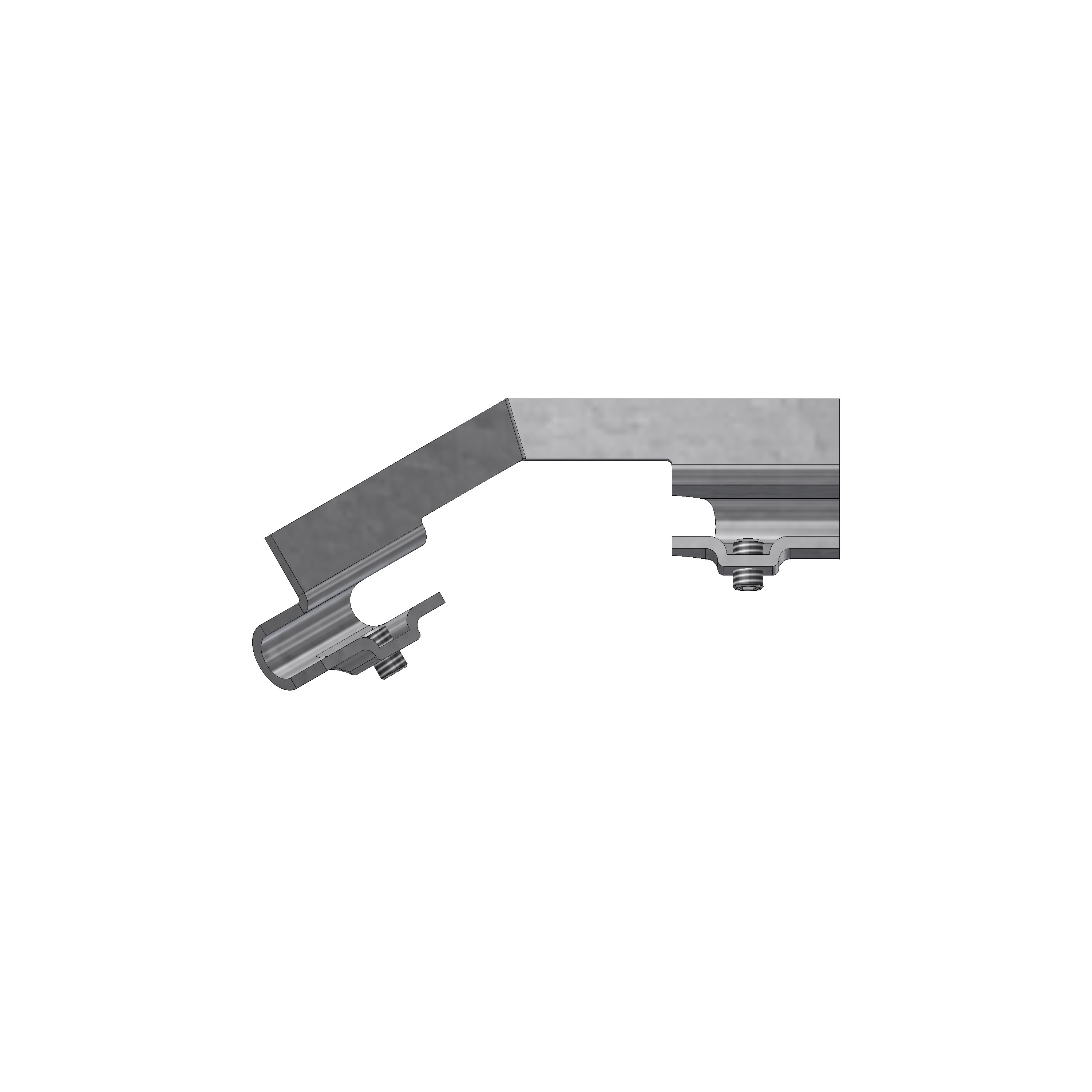 Barrette de centrage SOK IG135° en-haut