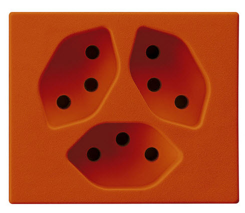 Prise FLF 6/5 3xT13 orange Prise FLF 6/5 3xT13 orange