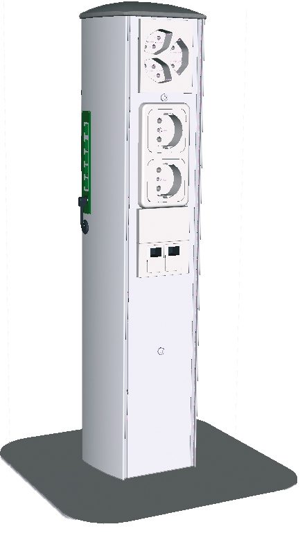 Console sur pied LAN, type Euro Console sur pied LAN, type Euro