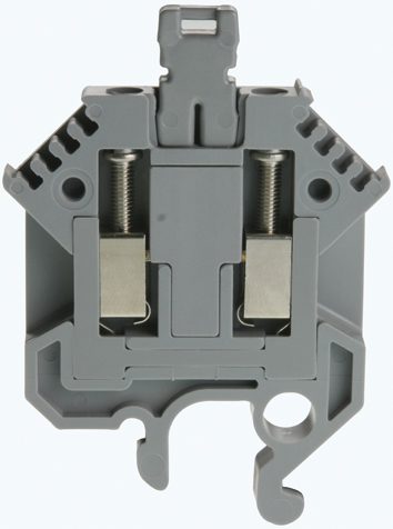 Terminale di disconnessione DIN32 2,5 mm² grigio con spina