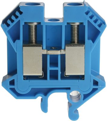 Morsetto in serie DIN32 16mm2 blu