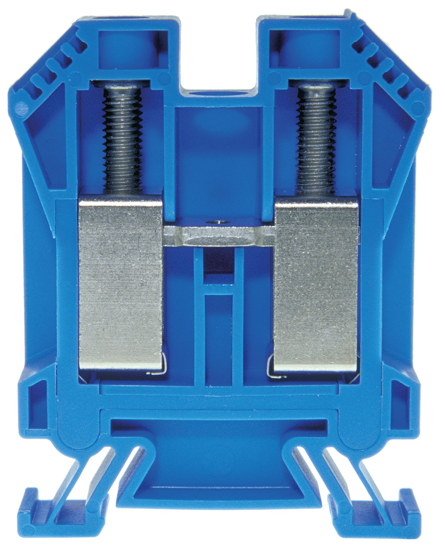 Morsettiera DIN35 50mm² blu