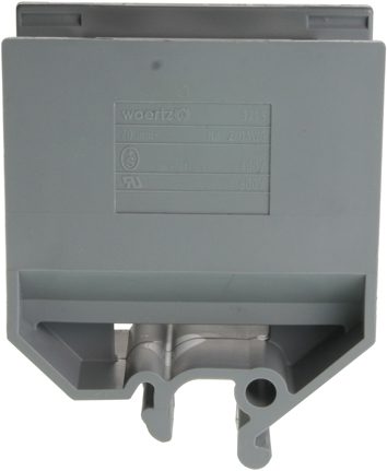 Morsetto derivazione DIN32 70mm2 grigio