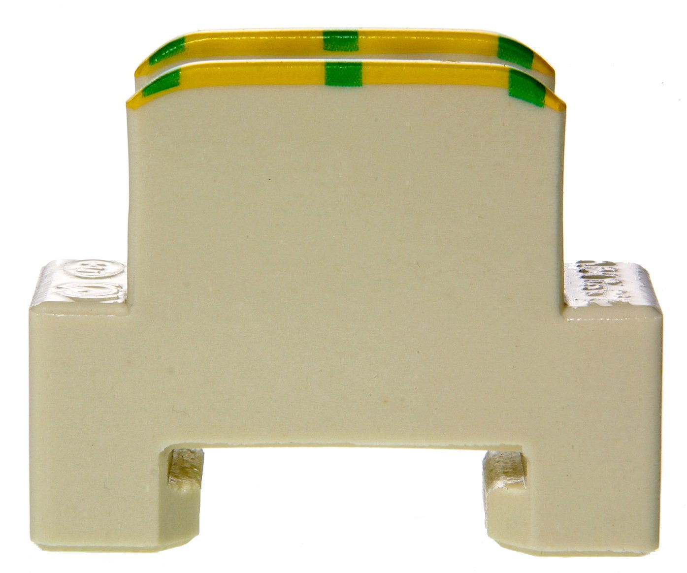 Terminale di derivazione in steatite 2.5mm2 verde-giallo