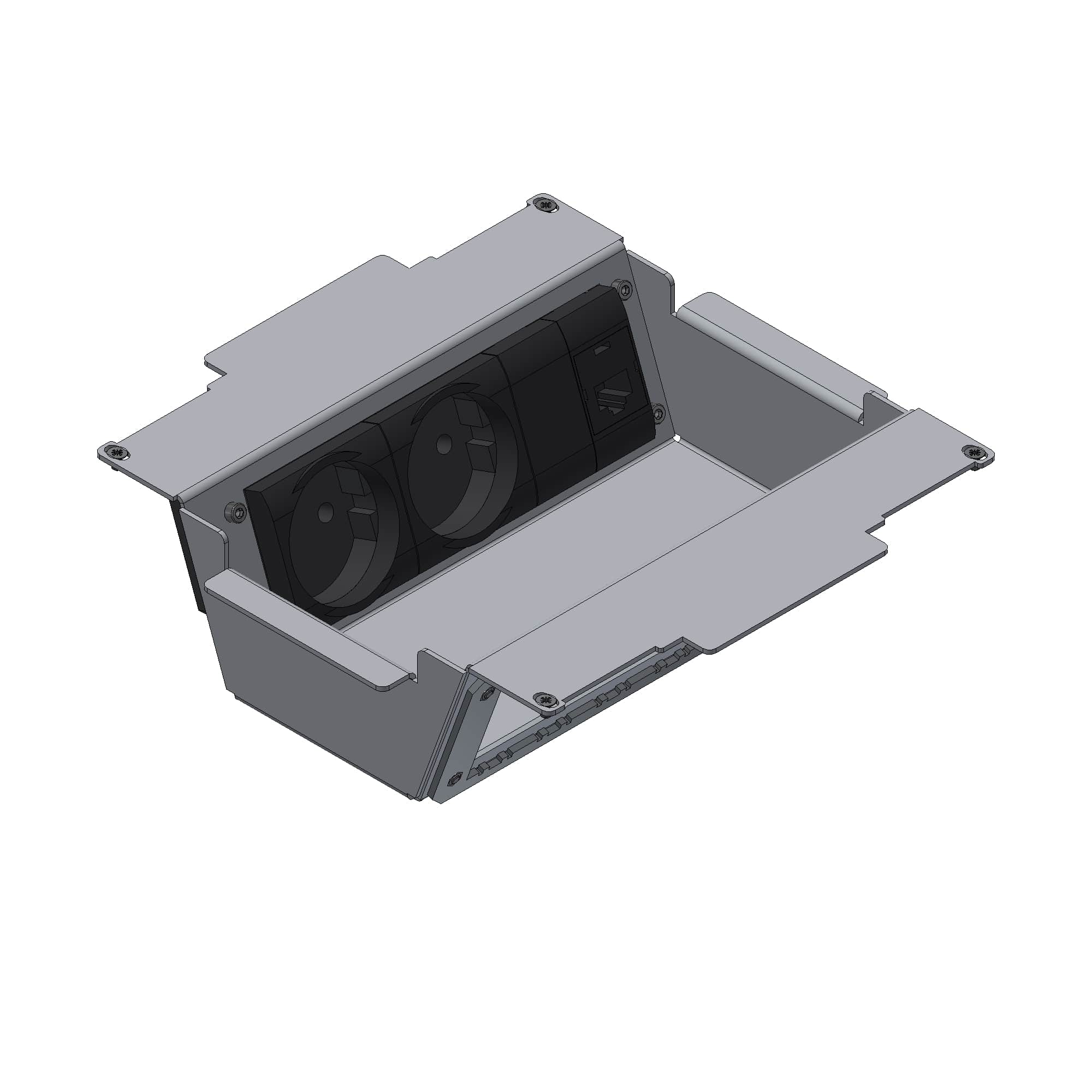 Kit di installazione 2x6 modulo-BT vuoto WAK 200 Kit di installazione 2x6 modulo-BT vuoto WAK 200