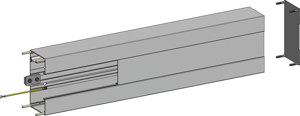 Guaina canale MEK 4675/140x90 bianco
