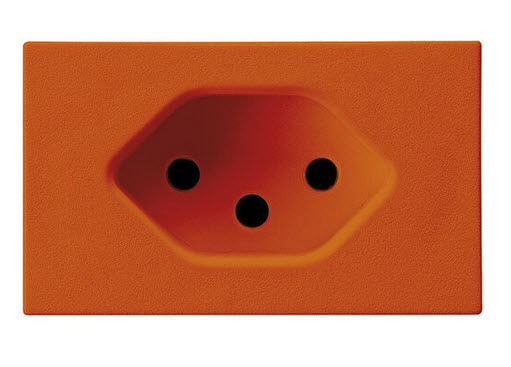 Presa FLF 3/5 T13 arancio, 2 parti Presa FLF 3/5 T13 arancio, 2 parti