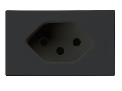Presa FLF 3/5 T13 nero, 2 parti Presa FLF 3/5 T13 nero, 2 parti