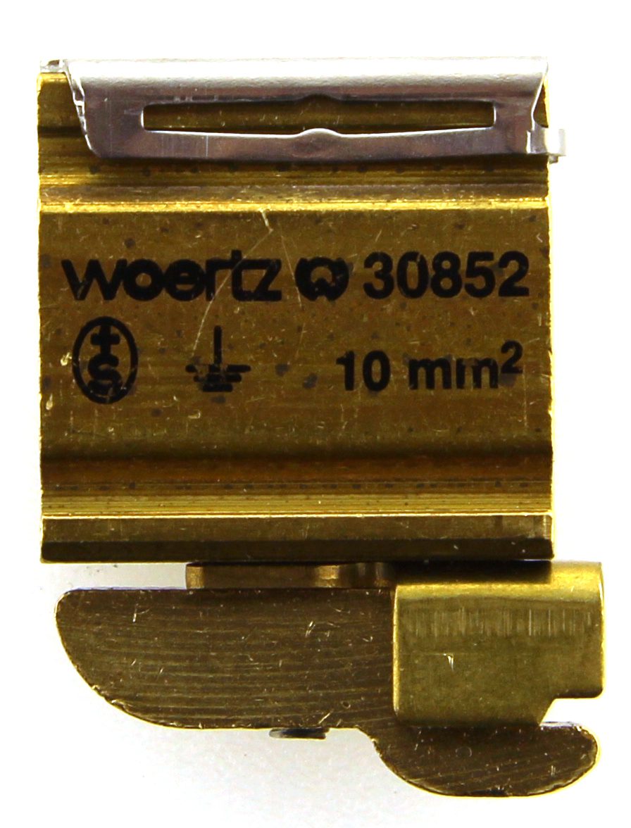 Forgreningsklemmer for beskyttelsesleder DIN32 10mm² uten beskyttelsesleder