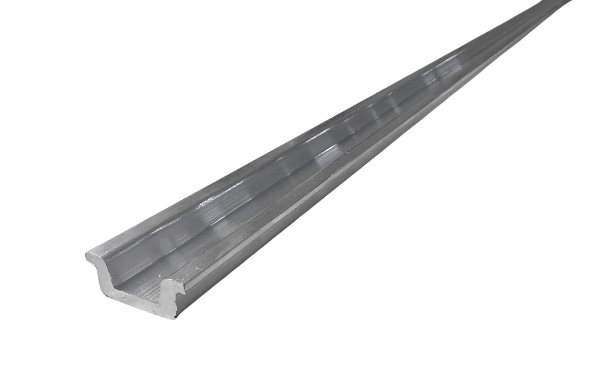Aluminiumsprofil Woertz 19x7 mm, lengde 3000 mm