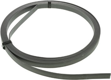 Jordingsbånd stålbånd svart 25x3mm (10 meter)