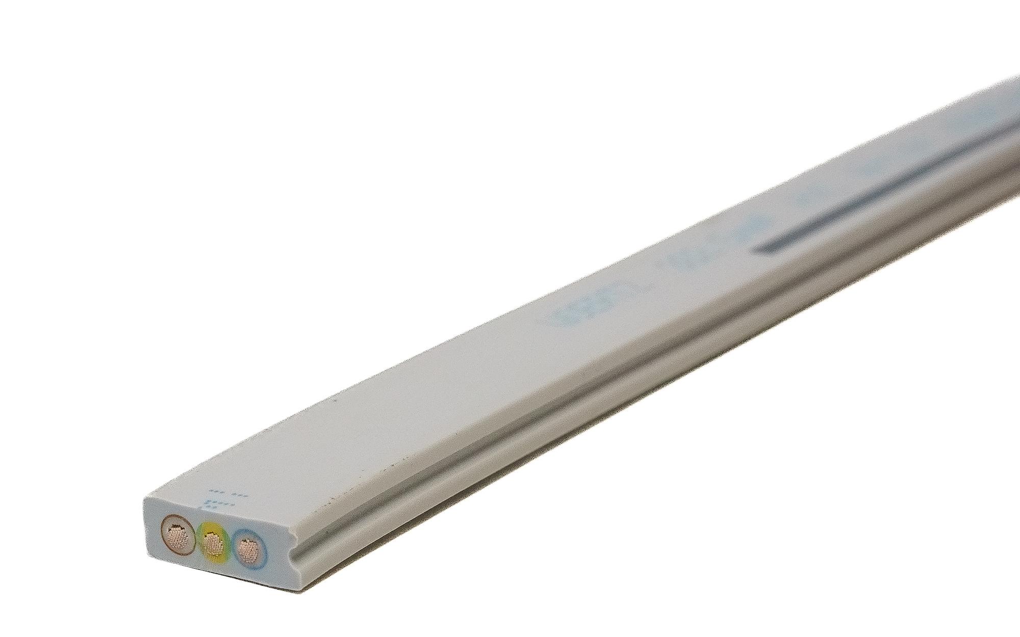 Flatkabel 3G2,5 mm² PVC GR Oljebestandig