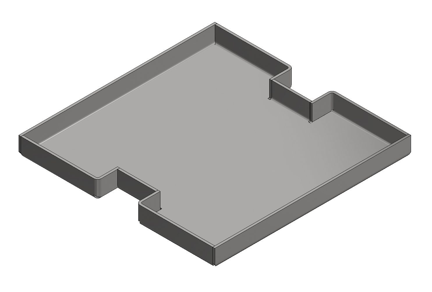 Aluminiumsdeksel med kant BAK/DAK22 KM