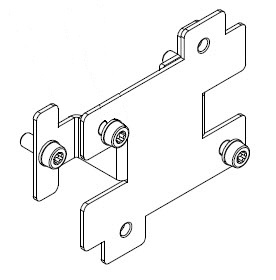 Monteringsplate Dräger MEK 4675/...x90