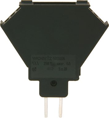 Zekeringlastscheider 6x40x44 mm, LED 230 V