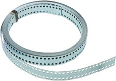 Geperforeerde koperen strips elektrolytisch koper 40×1,5mm, 50mm2, op rollen van ca. 10m