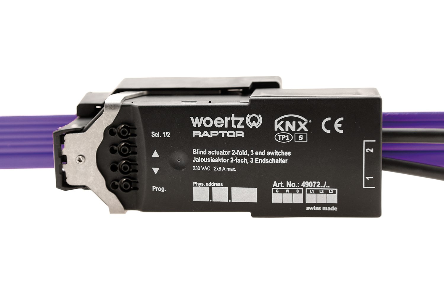 Raptor jaloezieactor 2-voudig - KNX - L1 - Winsta®