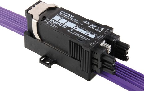 Raptorschakelaar/dimactor 2-voudig - KNX - L2 - Code 1