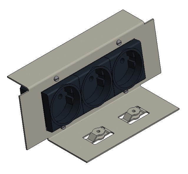 Installatieset 6 module-BT leeg WAK 214 Installatieset 6 module-BT leeg WAK 214