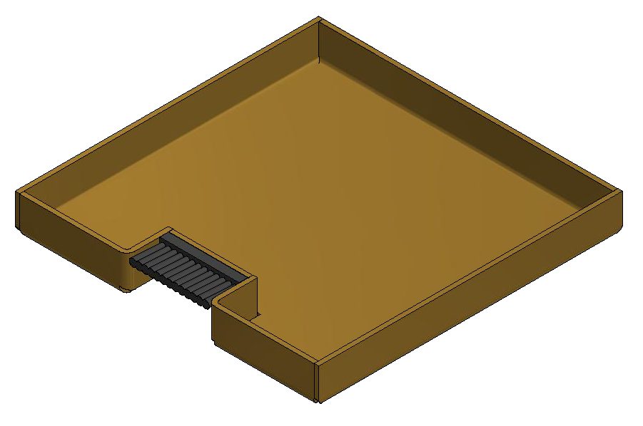 Messing deksel met rand WAK22 214 1BL Messing deksel met rand WAK22 214 1BL