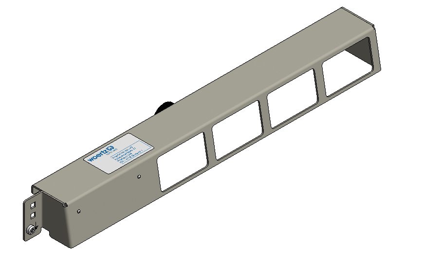 Installatiekit Sts 4FLF horizontaal leeg BOK