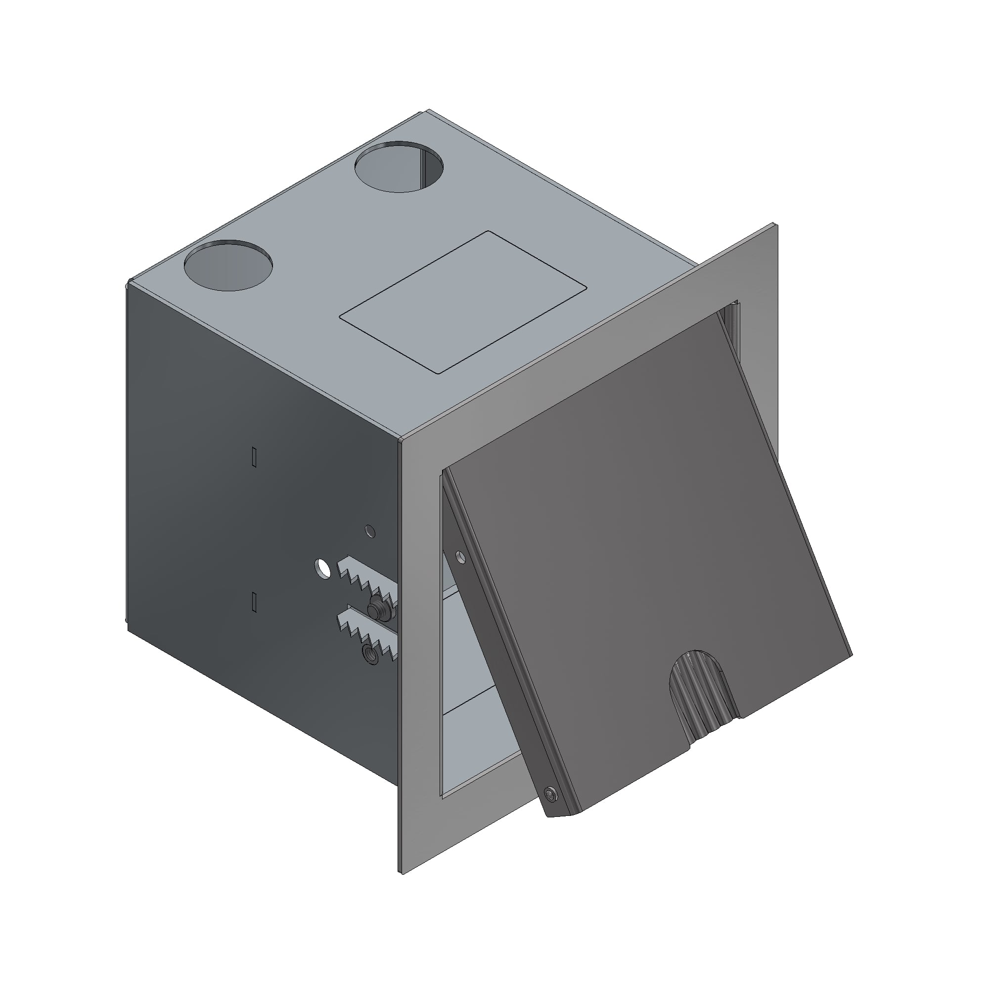 Wandcontactdoos LM Cr WAD 120 Wandcontactdoos LM Cr WAD 120