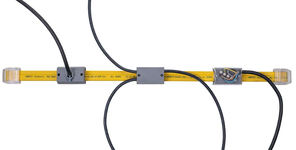 Produit - Câble plat power 5G2.5 mm² PVC GN - 49845/SM-Technique d